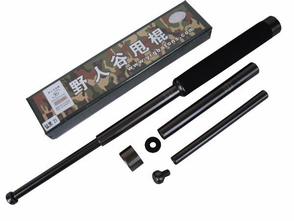 野人谷鈦黑21寸伸縮甩棍